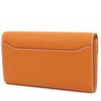 Hermes Constance Long to Go Toffee Gold Epsom Wallet Shoulder Bag — view 2