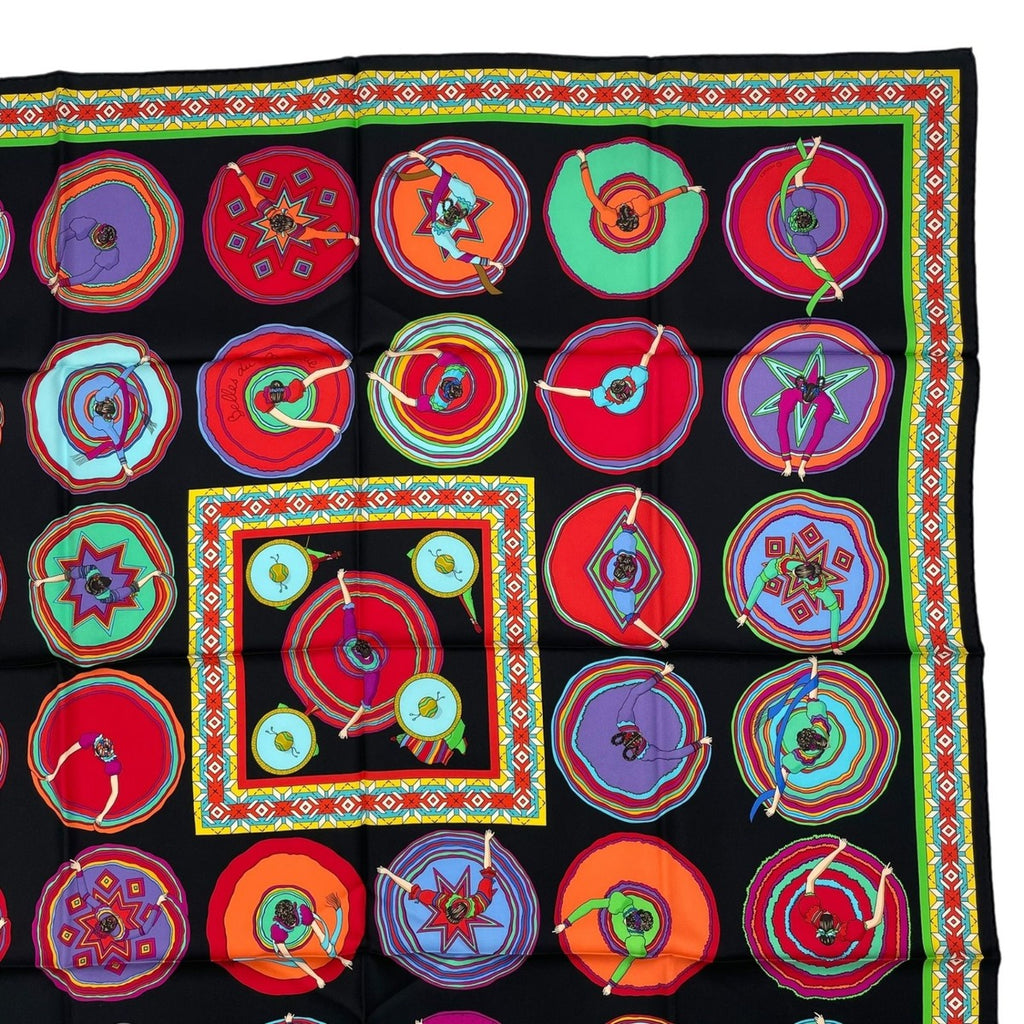 Hermes Scarf Carre 90 100% Silk Millefleurs du Mexique Beautiful Mexican — view 4
