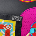 Hermes Scarf Carre 90 100% Silk Millefleurs du Mexique Beautiful Mexican — view 9