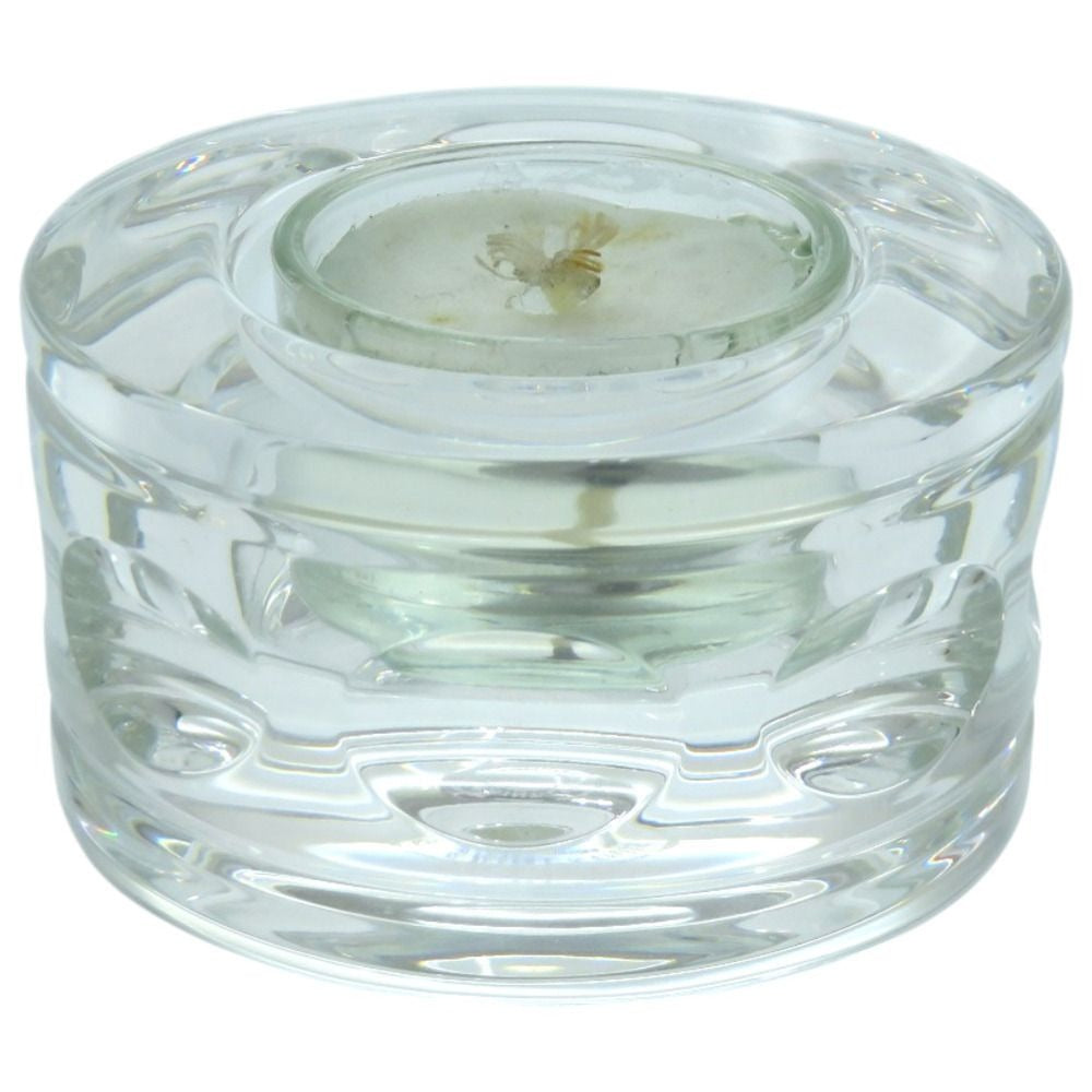 Hermes Candle Set Saint Louis Pour Glass Clear