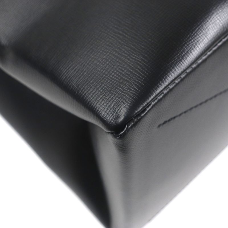 Louis Vuitton Shopper Tote MM Logo Design Cowhide Leather 2-Way Bag — view 5
