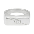 Gucci Ring Diagonal Silver — view 2