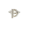 Hermes Echape Size 53 Silver 925 Ring 0341