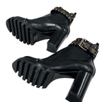 Louis Vuitton Star Trail Short Boots Ankle Side Gore Studded Belt — view 6