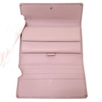 Louis Vuitton Epi M6338 B Portefeuille International Lilac Trifold Long Wallet — view 3