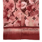 Louis Vuitton Bandeau Rose Indien Monogram Scarf Silk Pink