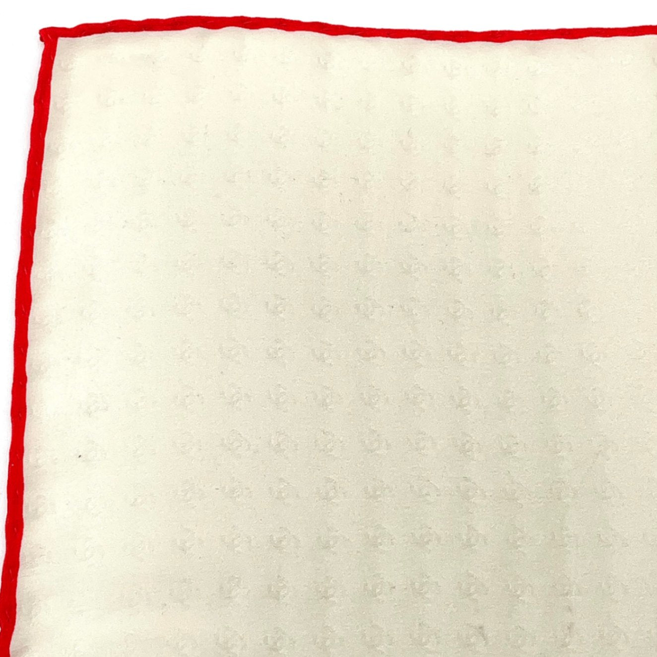 Chanel CC Logo Scarf Silk Beige