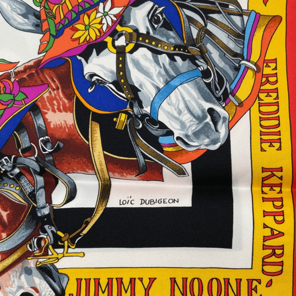 Hermes Scarf Carre 90 Silk The Original New Orleans Creole Jazz