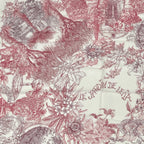 Hermes Carre 90 Silk Scarf le Jardin de Leila's Garden White