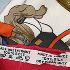 Hermes Carre 90 Mail Scarf Silk