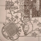 Hermes Carre 90 Silk Scarf Ashanti Pink