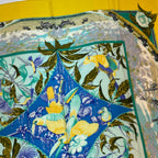 Hermes Carre 140 Scarf Tropiques Tropic Silk Multicolor