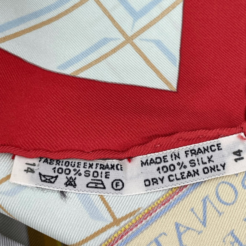Hermes Carre 90 Wolfgang Amadeus Mozart Hymn To Silk Scarf Multicolor