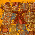Hermes Scarf Carre 90 Voyage En Etoffes A Journey Through The World's Fabrics