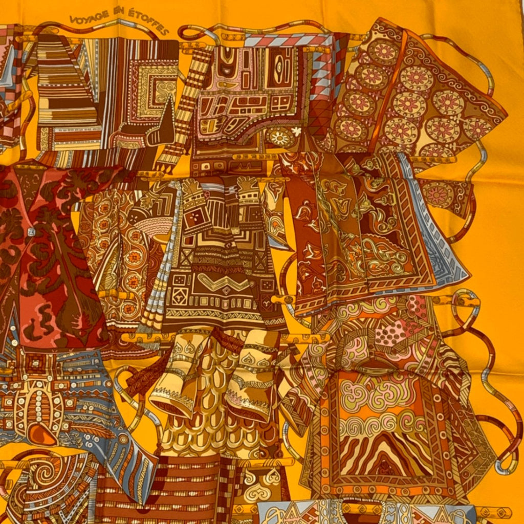 Hermes Scarf Carre 90 Voyage En Etoffes A Journey Through The World's Fabrics