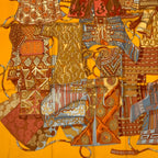 Hermes Scarf Carre 90 Voyage En Etoffes A Journey Through The World's Fabrics