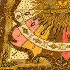 Hermes Scarf Carre 90 Silk Carpe Diem Enjoy Today Seize The Day Sun Constellatio