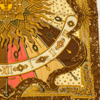 Hermes Scarf Carre 90 Silk Carpe Diem Enjoy Today Seize The Day Sun Constellatio