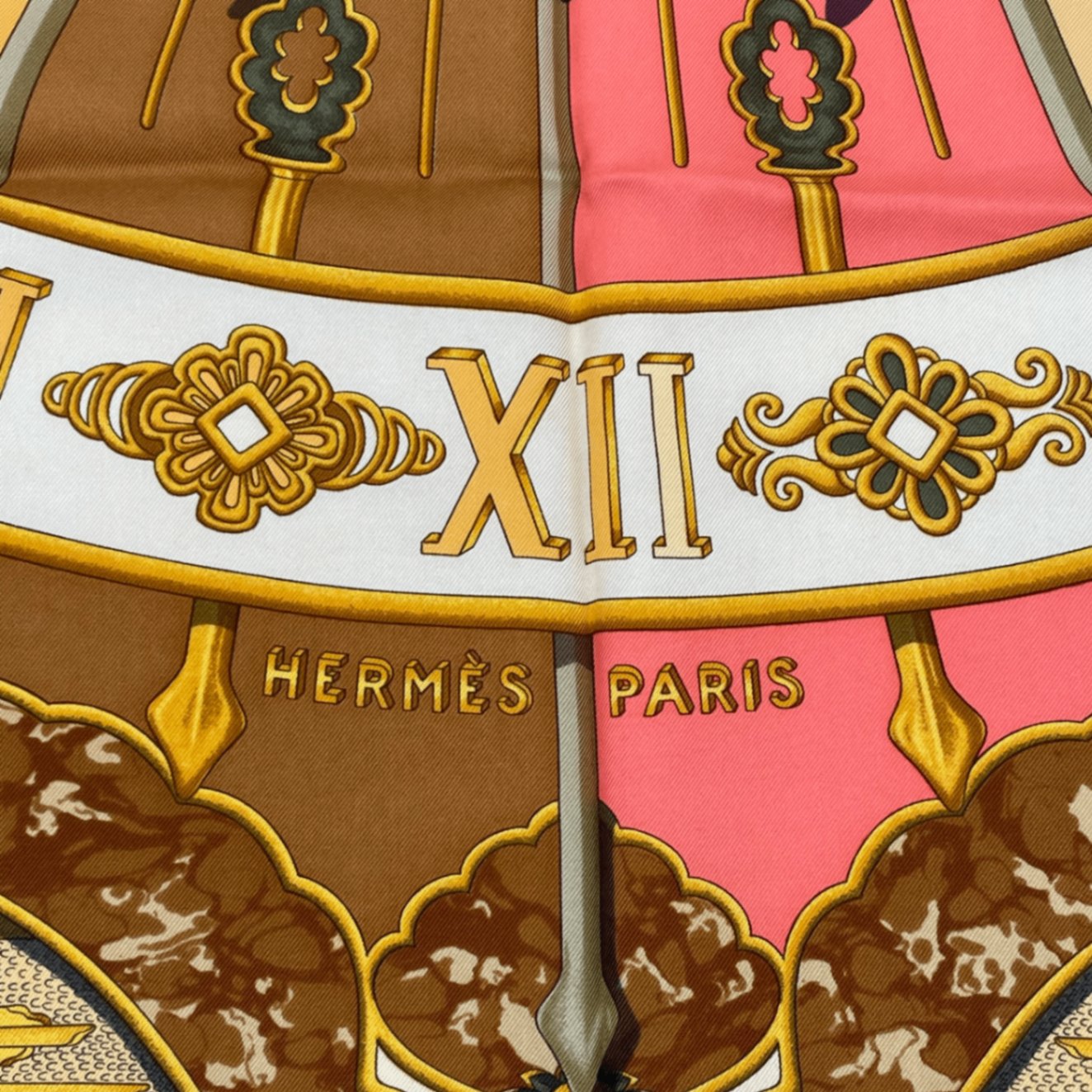 Hermes Scarf Carre 90 Silk Carpe Diem Enjoy Today Seize The Day Sun Constellatio