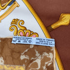 Hermes Scarf Carre 90 Silk Carpe Diem Enjoy Today Seize The Day Sun Constellatio