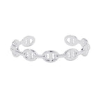 Hermes Bracelet Chaine D'ancre Bangle Silver