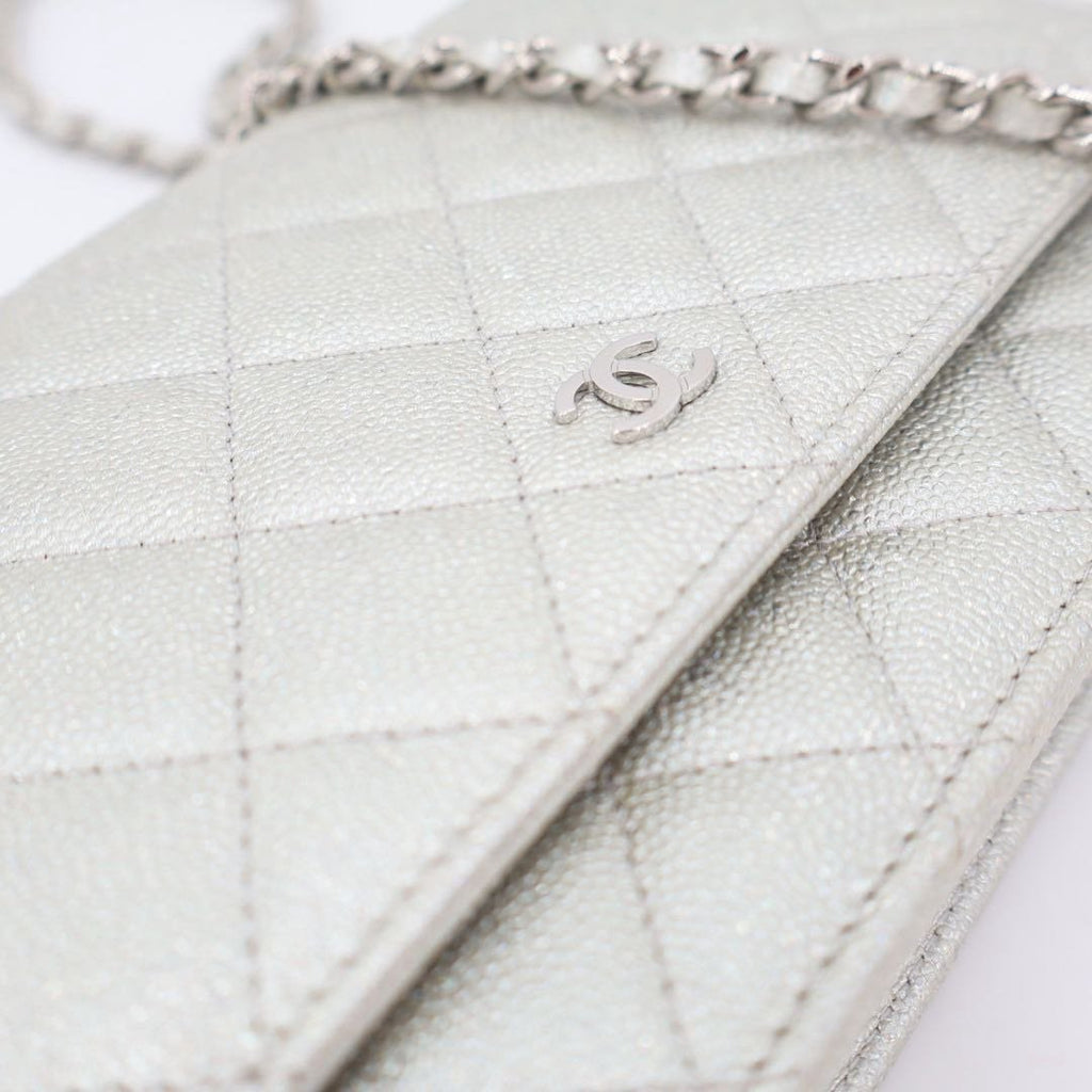 Chanel Quilted Caviar Leather Chain