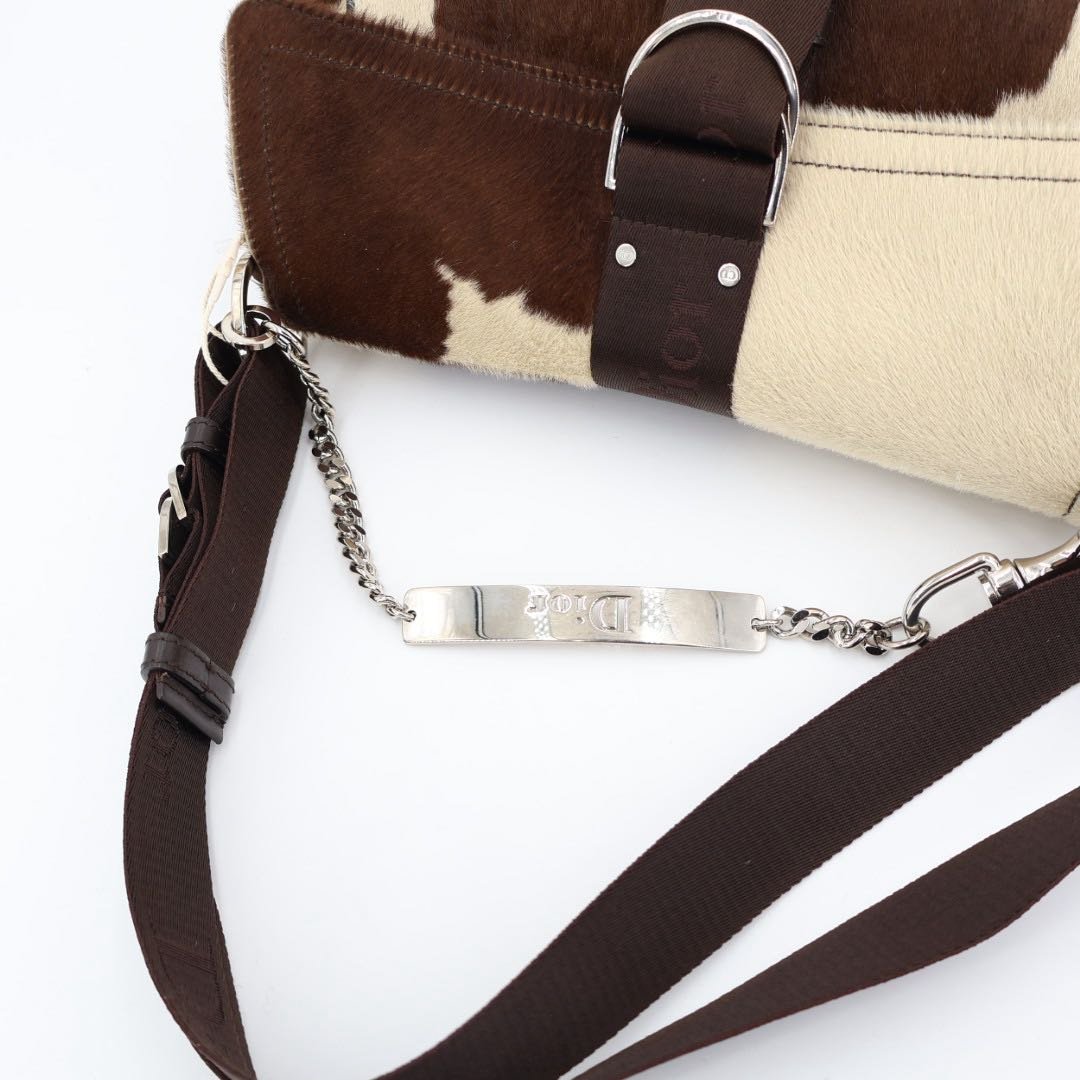 Dior Calf Hair Hardcore Shoulder Bag