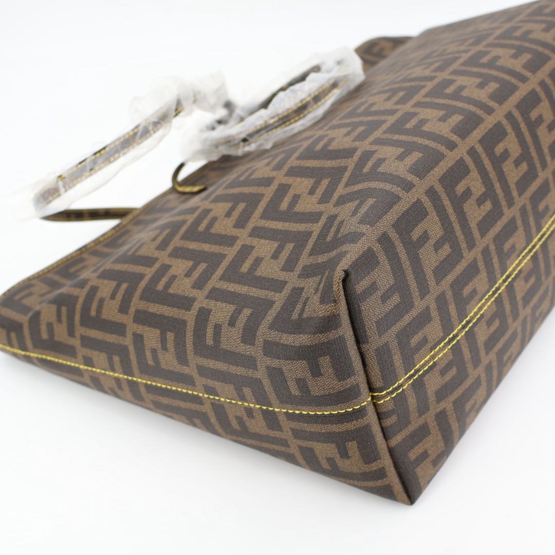 Fendi Zucca Pattern Tote Bag
