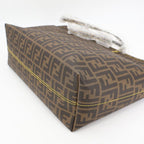 Fendi Zucca Pattern Tote Bag