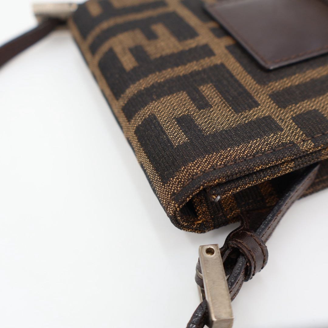 Fendi Zucca Mini Shoulder Bag Mamma Bucket