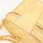 Chanel CC Logo Fringe Chain Shoulder Bag