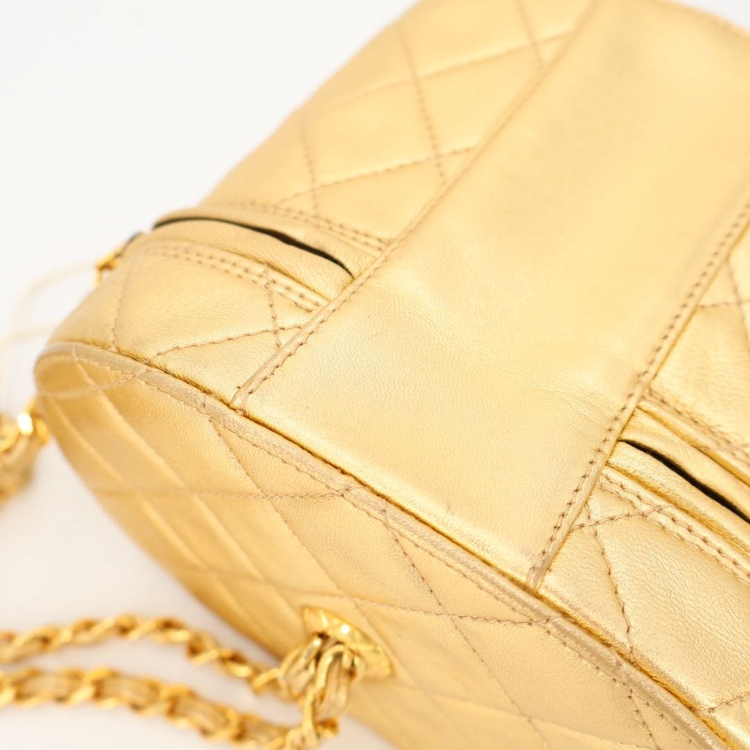 Chanel CC Logo Fringe Chain Shoulder Bag