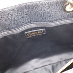 Chanel Quilted Grand Shopping Tote Bag GST Leather Black