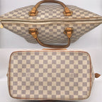 Louis Vuitton Damier Azur Saleya MM Tote Shoulder Bag