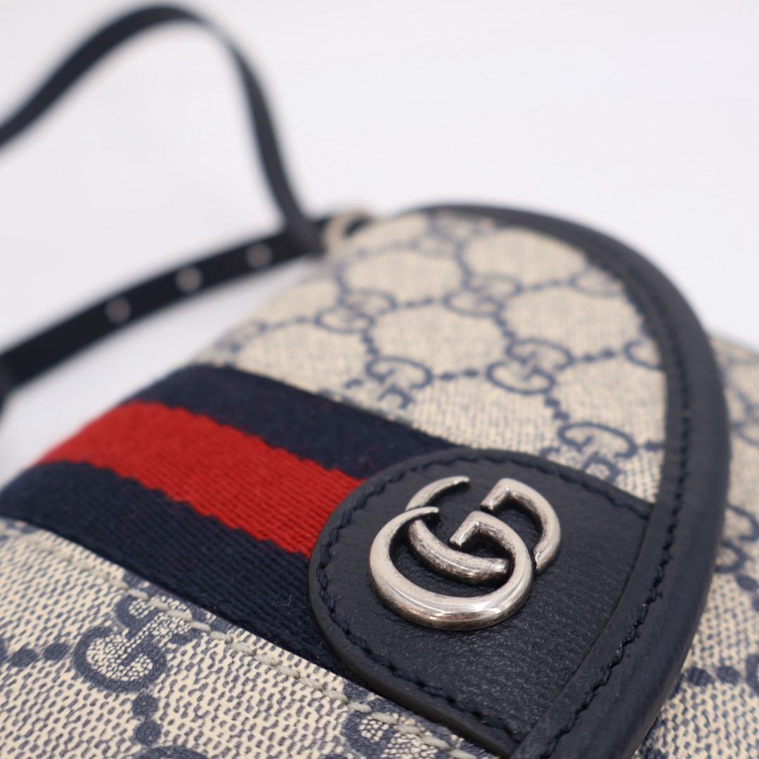 Gucci Ophidia GG Supreme Sherry Line Shoulder Bag