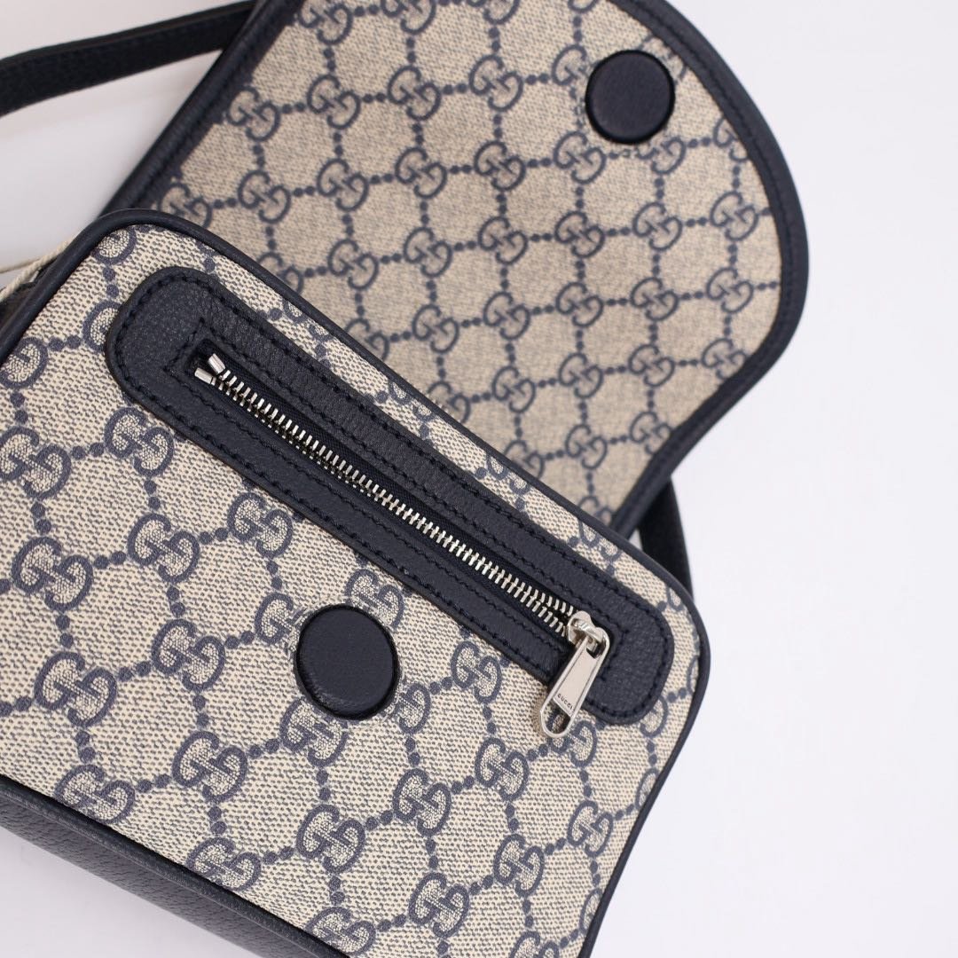 Gucci Ophidia GG Supreme Sherry Line Shoulder Bag