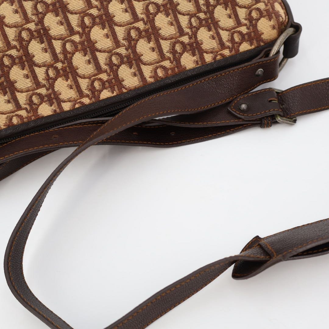Dior Trotter Logo Shoulder Bag