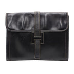 Hermes Gigier GM Box Calf Clutch