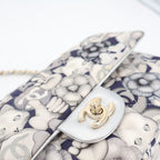 Chanel Quilted Double Flap Shoulder Bag