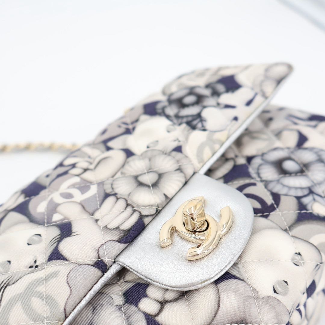 Chanel Quilted Double Flap Shoulder Bag