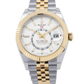 Rolex Sky Dweller SS 18k White Gold Random Syrian Lou Let Watch Dial
