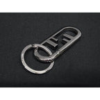 Fendi O-lock Key Holder Key Sling Bag Charm Silver — view 2