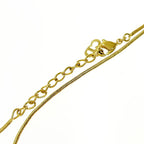Christian Dior GP D Logo Necklace Gold — view 6