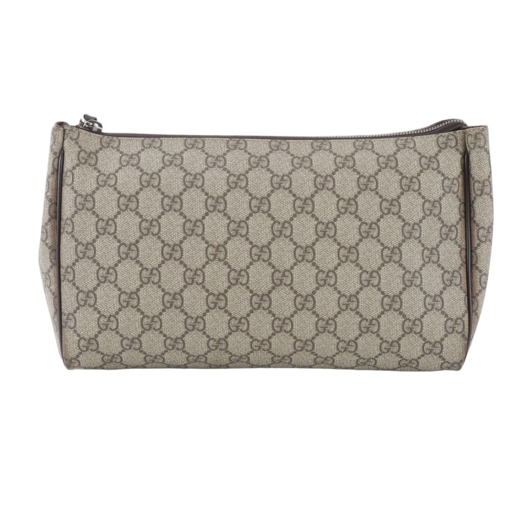 Gucci GG Supreme Leather Clutch Pouch Business — view 2