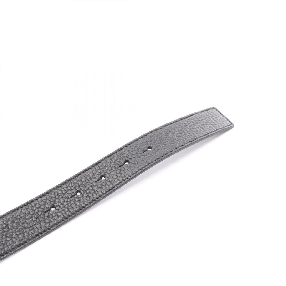 Loewe Belt Chunky Anagram Black Leather — view 3