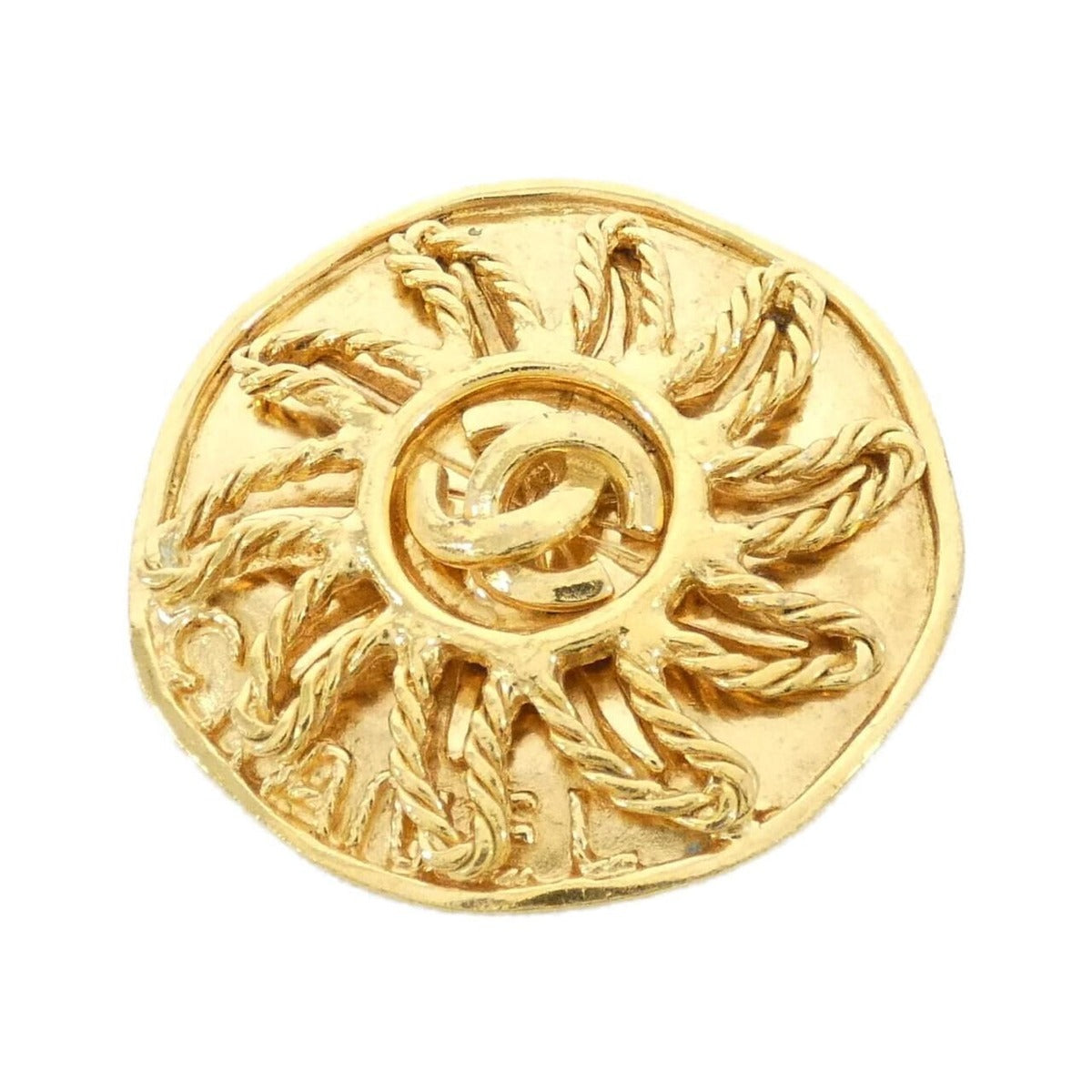 Chanel Vintage Brooch Gold
