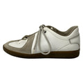 Gucci Sneakers 36.5 White Light Gray Jacket Trainer Leather