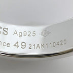 Hermes Ring Collier de Chien PM Silver — view 9