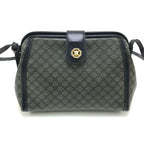 Celine Shoulder Bag Macadam Pattern Navy — view 2