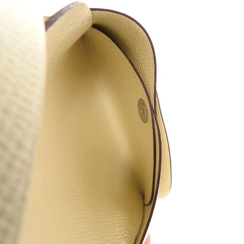 Hermes Calvi Duo Vaux Epson Cles White Coin Case Wallet 1002 — view 7